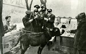 Świętuj mistyfikacje: na Salon des Independants w 1910 r. zaprezentowano obraz sygnowany przez „Nadmiernego malarza futurystów” Boronali, zatytułowany „Et le soleil zasnął sur l„Adriatyk”, który odniósł wielki sukces. Płótno zostało namalowane przy użyciu  autorstwa French Photographer