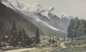 Chamonix, Widok ogólny autorstwa French Photographer