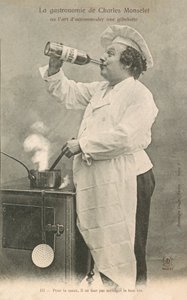 Charles Monselet, francuski pisarz i dziennikarz (zdjęcie czarno-białe) autorstwa French Photographer