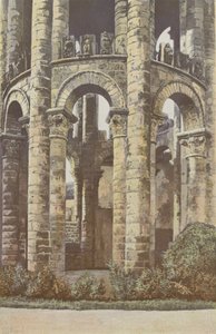 Charroux, Stare Opactwo, Wieża, dolna część autorstwa French Photographer