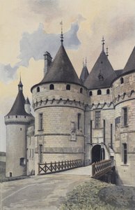 Chaumont-sur-Loire, Wejście do zamku autorstwa French Photographer