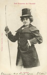 Woźnica, Kobieta Przyszłości autorstwa French Photographer