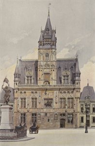 Compiegne, Ratusz autorstwa French Photographer