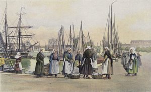 Concarneau, Port autorstwa French Photographer