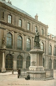 Dijon, Francja, Place Rameau, Muzeum autorstwa French Photographer