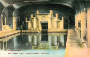 Dinard, Balneum Casino, Basen autorstwa French Photographer
