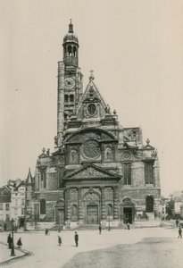 Kościół Saint-Etienne du Mont, Kościół St Etienne du Mont (fotografika) autorstwa French Photographer