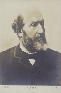 Emile Augier (1820-1889), dramaturg francuski autorstwa French Photographer