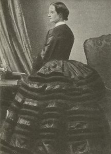 Eugenie De Montijo, żona Napoleona III (zdjęcie czarno-białe) autorstwa French Photographer