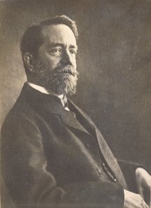 Felix Klein w Paryżu (zdjęcie czarno-białe) autorstwa French Photographer