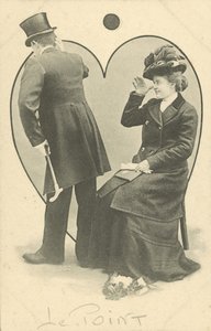 Kropka (zdjęcie czarno-białe) autorstwa French Photographer