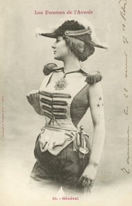 Generał, Kobieta Przyszłości autorstwa French Photographer