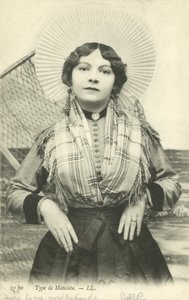 Dziewczyna ubrana jak matalote (kolor lito) autorstwa French Photographer