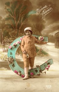 Dziewczyna z dużą podkową autorstwa French Photographer