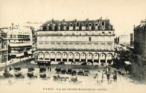 Dom towarowy Grands Magasins du Louvre, Paryż autorstwa French Photographer