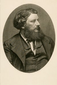 Gustave Courbet (zdjęcie czarno-białe) autorstwa French Photographer