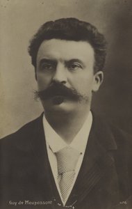 Guy de Maupassant, francuski pisarz autorstwa French Photographer