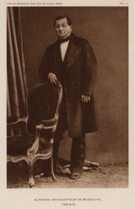Jean Baptiste Boisduval, francuski lepidopterysta i botanik (zdjęcie czarno-białe) autorstwa French Photographer