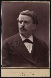 Jules Alexandre Bosquin, francuski śpiewak operowy autorstwa French Photographer