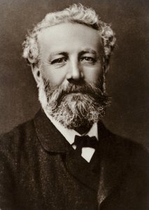 Jules Verne (1828-1905), francuski powieściopisarz autorstwa French Photographer
