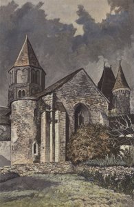 Jumilhac-le-Grand, kaplica zamku autorstwa French Photographer