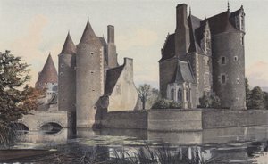 Lassay, Château du Moulin autorstwa French Photographer