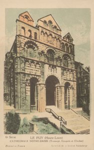 Le Puy, Katedra Notre Dame autorstwa French Photographer