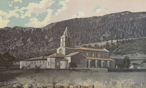 Leoncel, Widok opactwa, Cote N E autorstwa French Photographer