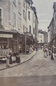 Limoges, Rue de la Boucherie (dolna część) autorstwa French Photographer