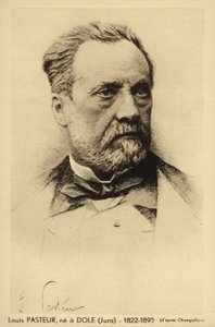 Ludwik Pasteur (1822-1895), francuski chemik i mikrobiolog autorstwa French Photographer