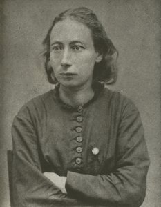 Louise Michel, Komuna Paryska (zdjęcie czarno-białe) autorstwa French Photographer