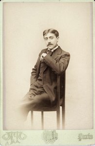 Marcel Proust, ok.1895 autorstwa French Photographer