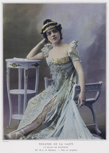 Marie-Louise de Miramon jako Josephine w Le Billet de Josephine (kolorowe zdjęcie)