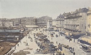 Marsylia, Quai de la Fraternite autorstwa French Photographer