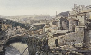Minerve, Widok z brzegów Cesse autorstwa French Photographer