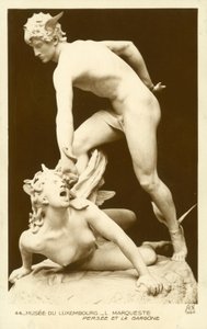 Musee Du Luxembourg, L Marqueste Persee Et La Gargone autorstwa French Photographer