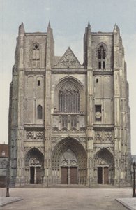 Nantes, Cathedrale, Fasada O autorstwa French Photographer