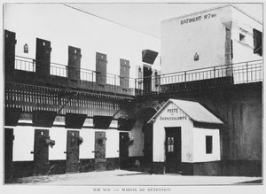 Nowa Kaledonia, Isle of Nou, House of Detention, z La Depeche Coloniale, 1903 autorstwa French Photographer
