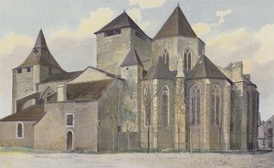 Oloron-Sainte-Marie, Kościół Sainte-Marie, Razem S E autorstwa French Photographer