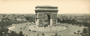 Paryż, Łuk Triumfalny, Grób Nieznanego Żołnierza i Place de lEtoile, Łuk Triumfalny? autorstwa French Photographer
