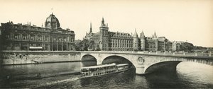 Paryż, Conciergerie i Sąd Handlowy, Conciergerie i Sąd Handlowy autorstwa French Photographer