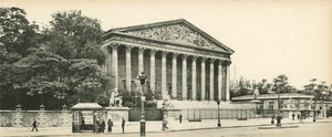 Paryż, Le Palais-Bourbon, Izba Deputowanych, Pałac Burbonów, Izba Deputowanych autorstwa French Photographer