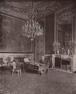 Paryż: M Casimir-Perier, prezydent Francji (zdjęcie czarno-białe) autorstwa French Photographer