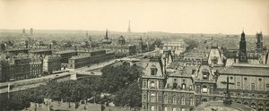 Paryż, Panorama Ośmiu Mostów, Osiem Mostów autorstwa French Photographer