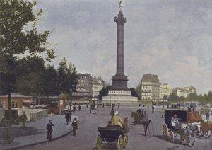 Paryż, Place de la Bastille autorstwa French Photographer