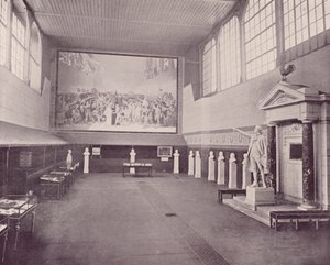 Paryż: Hala kortu tenisowego, Wersal (zdjęcie czarno-białe) autorstwa French Photographer