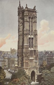 Paryż, Wieża św. Jakuba autorstwa French Photographer
