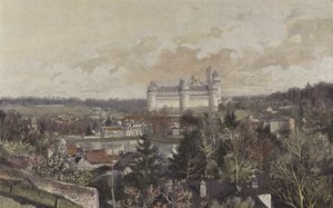 Pierrefonds, Widok ogólny ze Skały autorstwa French Photographer