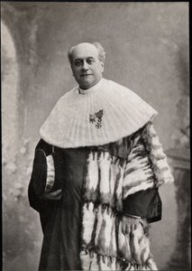 Portret Charlesa Mazeau (1825-1905), francuskiego sędziego i polityka. autorstwa French Photographer