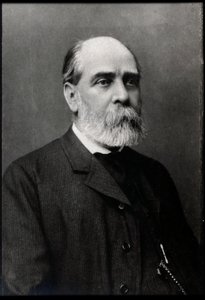 Portret Hectora Malota (1830-1907), francuskiego pisarza. autorstwa French Photographer